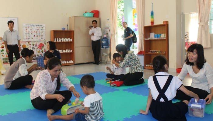 Đảm bảo cơ hội tiếp cận giáo dục công bằng cho trẻ khuyết tật. Ảnh minh hoạ.