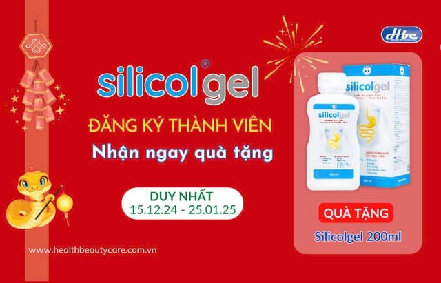 Silicol Gel - Đăng ký thành viên, nhận ngay quà tặng.