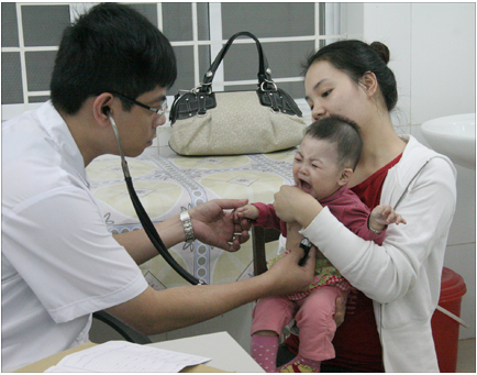 Phòng bệnh cho trẻ trong mùa lạnh