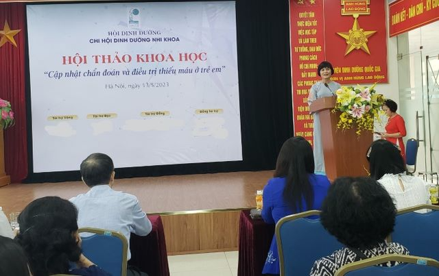 Bà mẹ có con nhỏ lưu ý, 19,6% trẻ dưới 5 tuổi bị thiếu máu