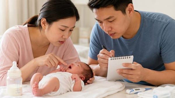 Ọc sữa khác nôn bất thường như thế nào?